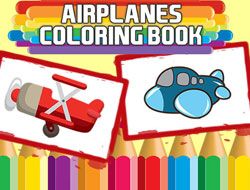 Airplanes Coloring Book