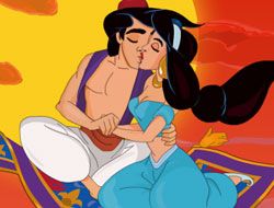 Aladdins Love Kiss
