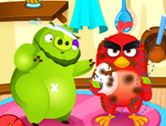 Angry Birds Meet Red Nurse