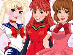 Anime Cosplay Princesses