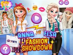 Anna Vs Elsa Fashion Showdown