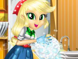 Applejack Great Cleaning