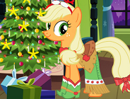 Applejack Xmas Outfit