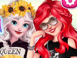 Ariel And Elsa Instagram Famous