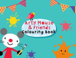 Arty Mouse and Friends Coloring Book