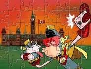 Atomic Puppet Characters Puzzle