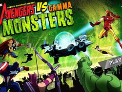 Avengers Vs Gamma Monsters