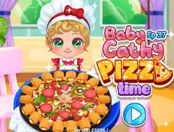Baby Cathy Ep37: Pizza Time