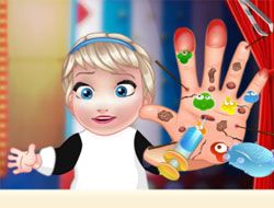 Baby Elsa Hand Doctor