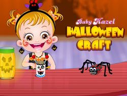 Baby Hazel Halloween Crafts