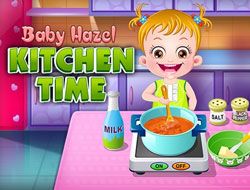 Baby Hazel Kitchen Time