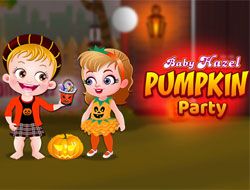 Baby Hazel Pumpkin Party