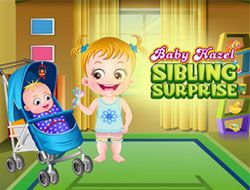 Baby Hazel Sibling Surprise