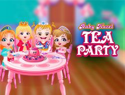 Baby Hazel Tea Party