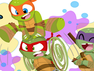 Baby Ninja Turtles Online Coloring