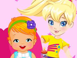 Game Polly BabySitter - Jogos da Polly beby - Juegos Baby 