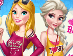 Barbie and Elsa BFF's