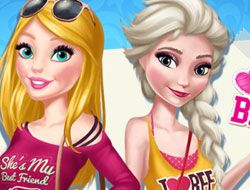 Først Foresee lugt Barbie And Elsa Bffs - Barbie Games