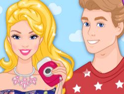 BARBIE AND KEN SPRING CITY BREAK jogo online no