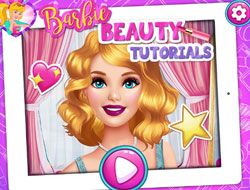 barbie beauty tutorials game