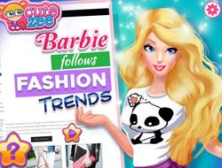 Barbie Follows Fashion Trends