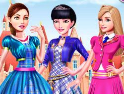 Barbies Life Of Charm School