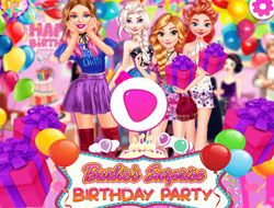 Barbie's Surprise Birthday Party - Culga Games Festas de aniversário surpresa, Aniversário surpresa, Coisas de barbie