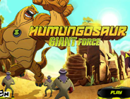 Ben 10 Alien Force Humungousaur Giant Force