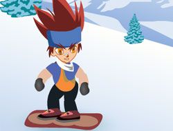 Beyblade Snowboarding