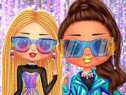 BFFs Holographic Futuristic Fashion