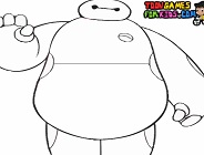 Big Hero 6 Baymax Coloring