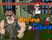 Billy and Mandy Coloring