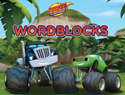 Blaze and the Monster Machines Word Blocks