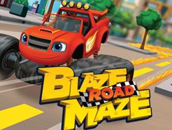 Blaze Road Maze