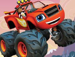 Blaze Monster Truck Hidden Letters