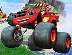 Blaze Monster Truck Hidden Stars