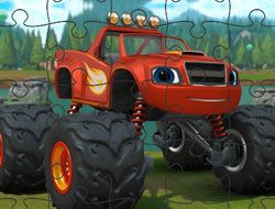 Blaze Monster Truck Jigsaw