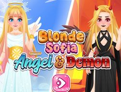 Blonde Sofia: Angel & Demon