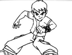 BTS Ben 10 Coloring Book