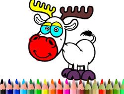 BTS Deer Coloring Book