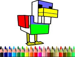 Easy Kids Coloring Mineblox - Play Easy Kids Coloring Mineblox on