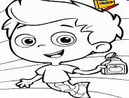 Bubble Guppies Nonny Coloring