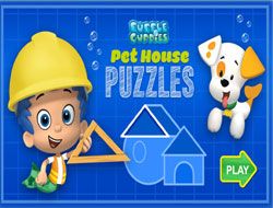 Bubble Guppies Pet House Puzzles