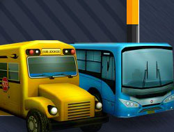 Bus Parking 3D World