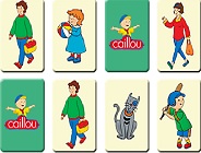 Caillou Memory Cards