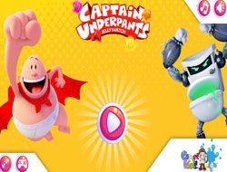 Captain Underpants Jelly Match