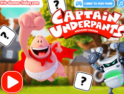 Captain Underpants Memory Mania