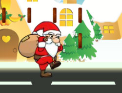 Christmas Parkour Santa