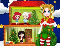 Christmas Puppet Princess House