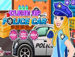 Clean Up Police Car